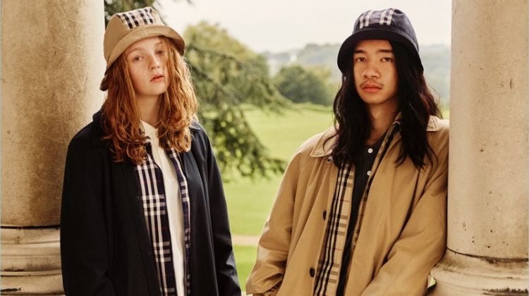 A reconstructed car coat is front and center for Gosha Rubchinskiy's Burberry collaboration.