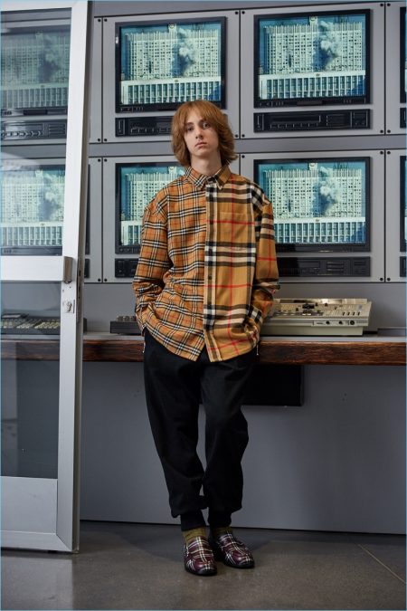 Gosha Rubchinskiy Burberry Fall Winter 2018 Collaboration 007