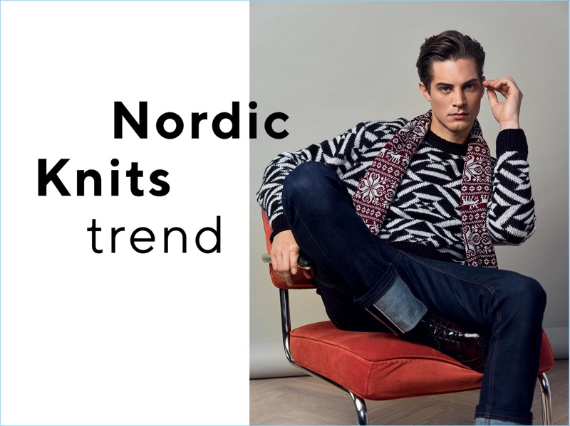 Reserved highlights its Nordic knits with a shoot featuring Greg Nawrat.