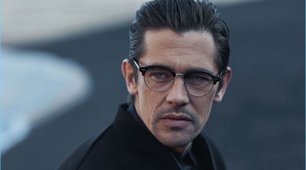 Werner Schreyer & Christian Santamaria Reunite with Hiltl for Fall '18 Sporting glasses, Werner Schreyer connects with Hiltl for fall-winter 2018.