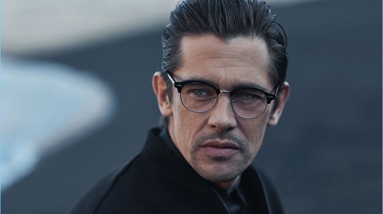 Sporting glasses, Werner Schreyer connects with Hiltl for fall-winter 2018.