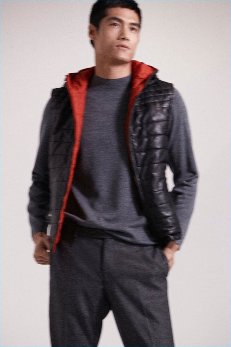 Fresh Start: Hao Yun Xiang Dons Red & Black Looks for Massimo Dutti