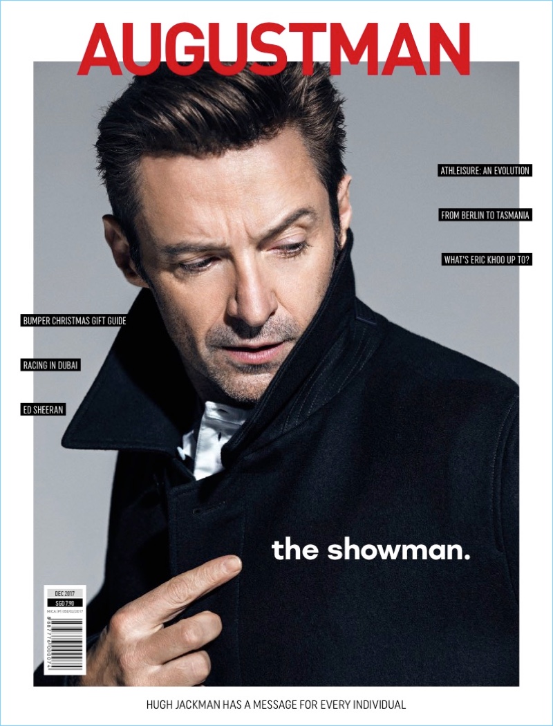 Hugh Jackman graces the pages of August Man.