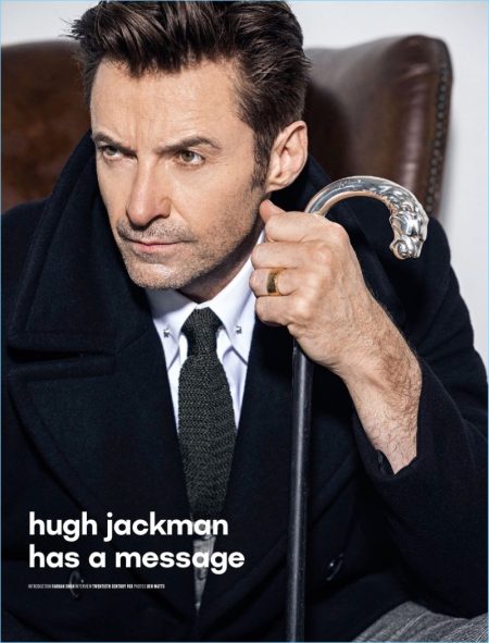 Hugh Jackman Promotes 'The Greatest Showman', Covers Magazines