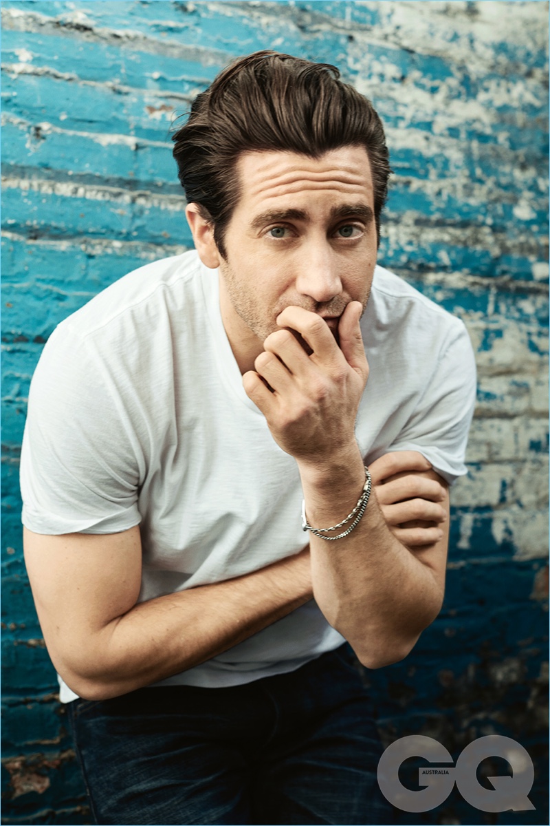 Actor Jake Gyllenhaal graces the pages of GQ Australia.