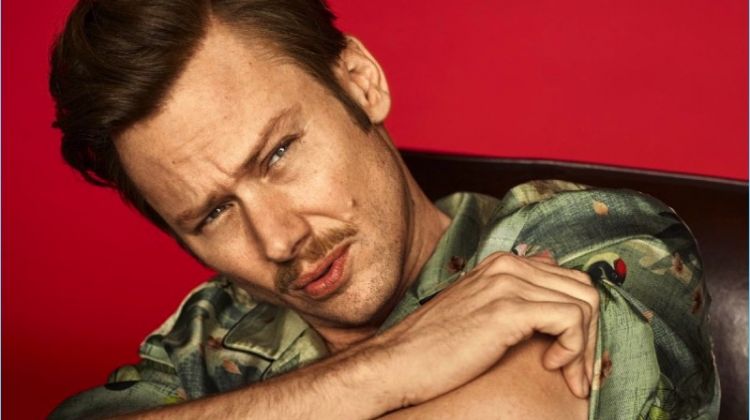 Actor Jimmi Simpson wears a Dolce & Gabbana shirt.