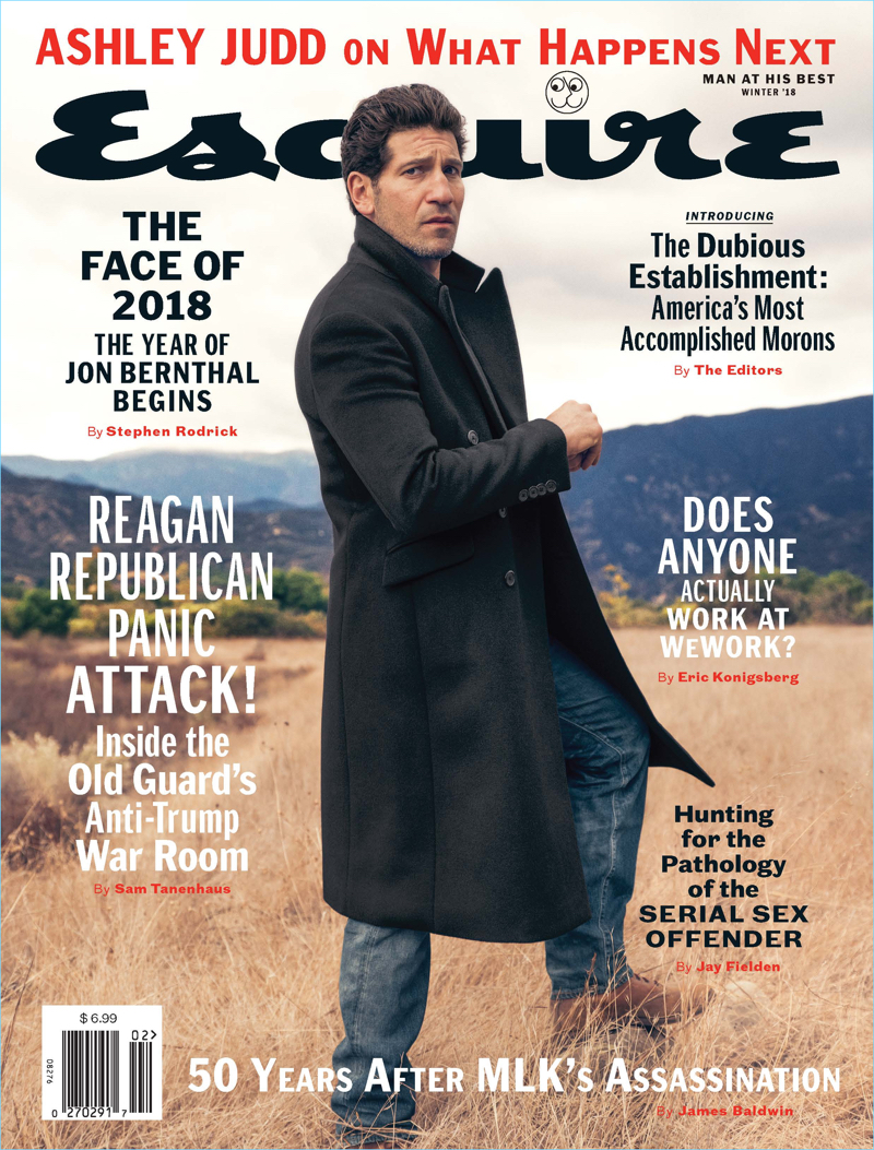 Jon Bernthal 2018 Esquire Cover