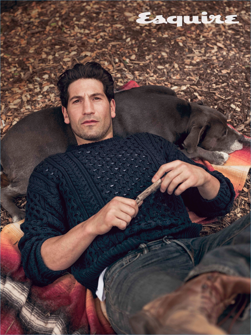 Beau Grealy photographs Jon Bernthal for the pages of Esquire.