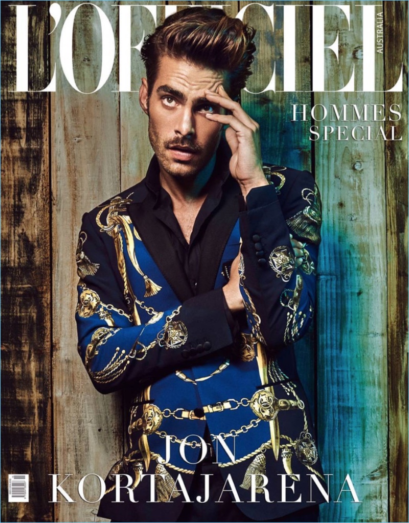 Jon Kortajarena LOfficiel Australia 2018 Cover Photo Shoot 002