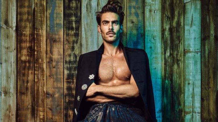 Jon Kortajarena Rocks Flashy Styles for L’Officiel Australia
