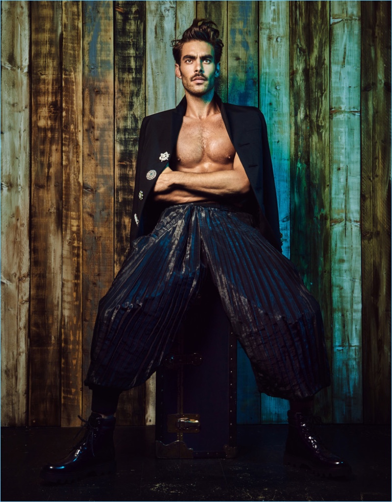 Jon Kortajarena LOfficiel Australia 2018 Cover Photo Shoot 011