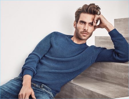 Jon Kortajarena Liu Jo Uomo Spring Summer 2018 Campaign 008