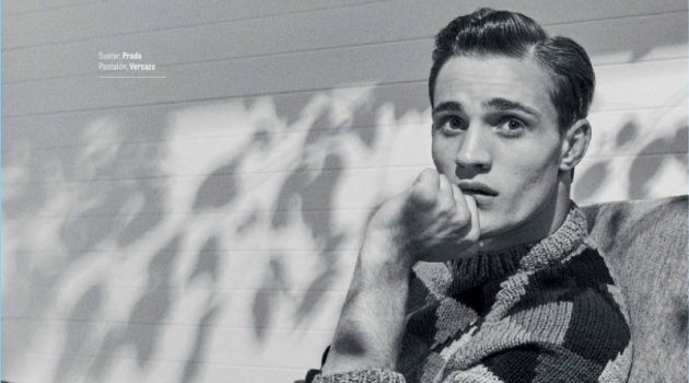 Julian Schneyder Channels Marlon Brando for GQ México
