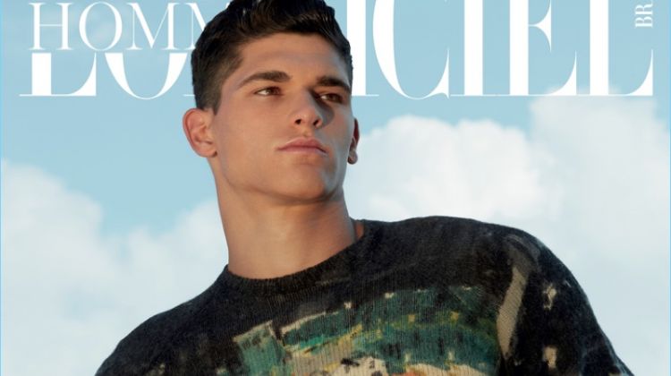 Trevor Signorino covers L'Officiel Hommes Brasil.