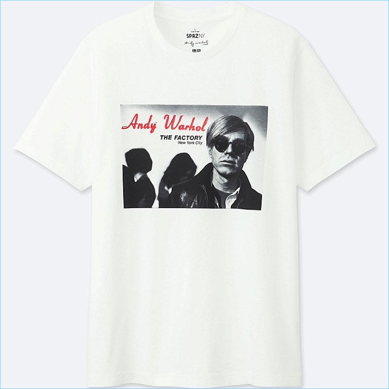 UNIQLO SPRZ NY Silver Factory Graphic Andy Warhol T-Shirt