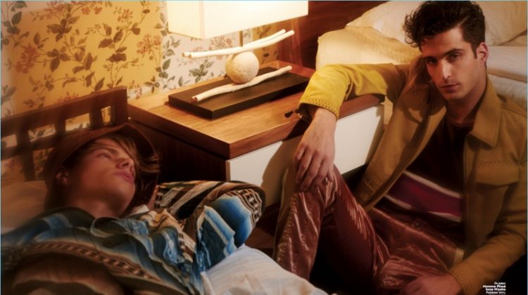 After Hours: Janice Fronimakis & Julian K for Men’s Folio