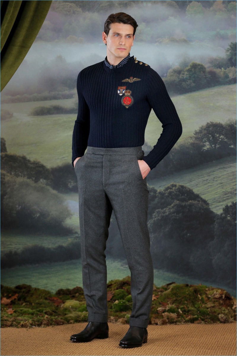 Ralph Lauren Purple Label | Fall 2018 | Men's Collection | Lookbook