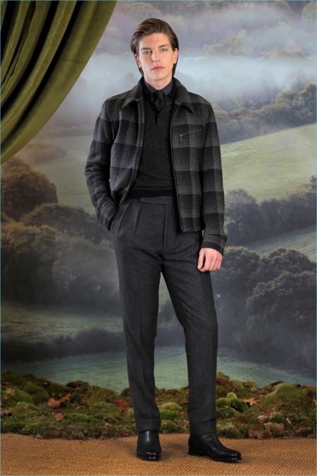 Ralph Lauren Purple Label Fall Winter 2018 Mens Collection Lookbook 028