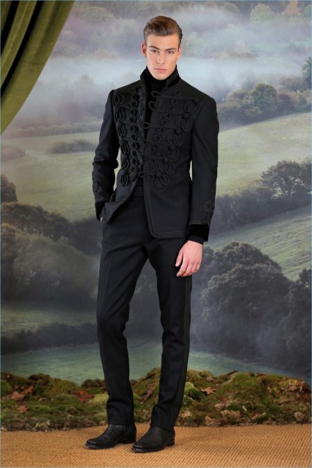 Ralph Lauren Purple Label Fall Winter 2018 Mens Collection Lookbook 035