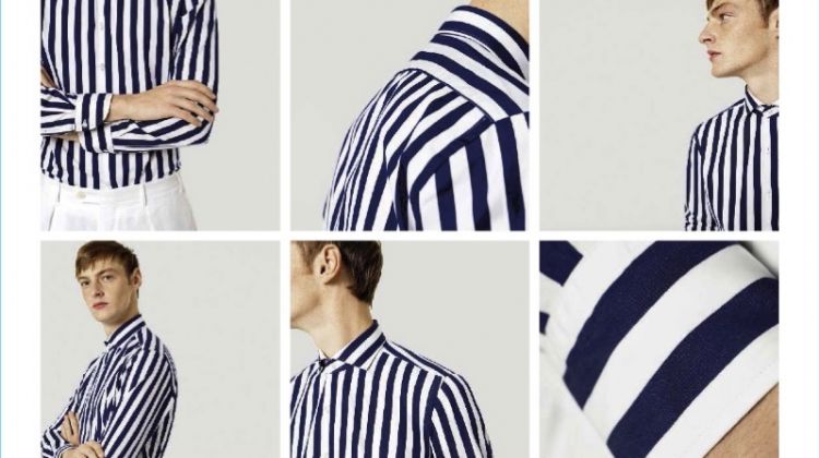 Roberto Sipos Dons Stripes for XACUS Spring ’18 Campaign