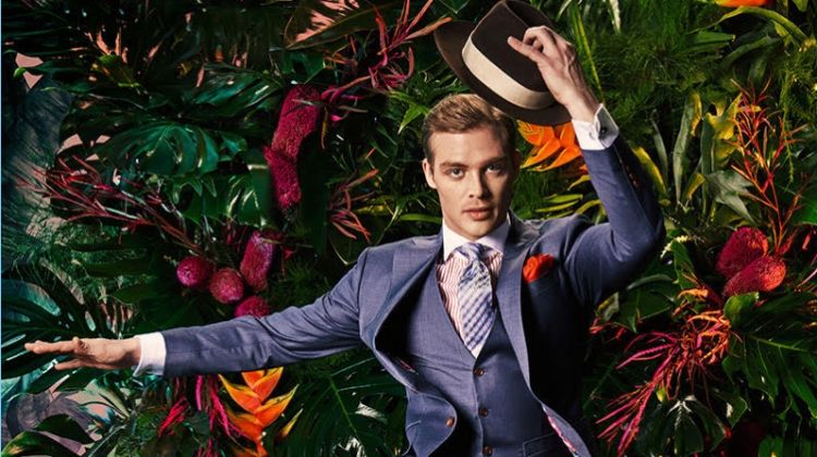 David Schütter Dons Sharp Suits for Rooks & Rocks