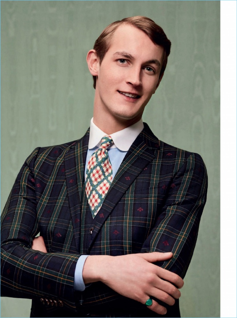 Rutger Schoone Dons Smart Suits for Esquire España