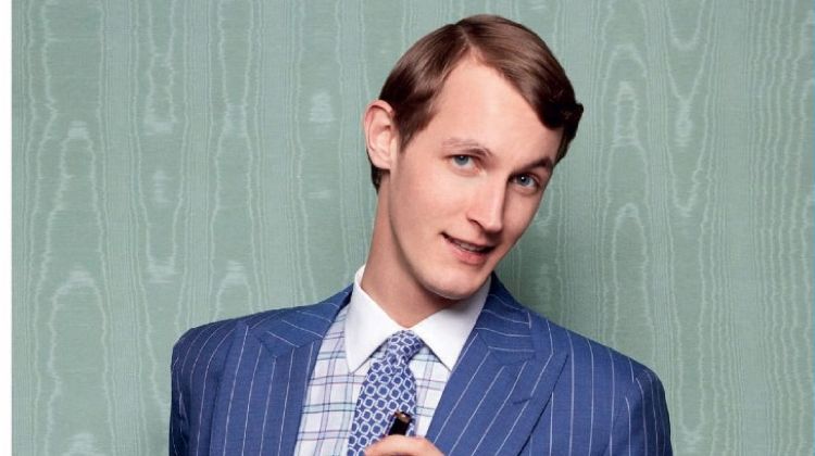 Rutger Schoone Dons Smart Suits for Esquire España