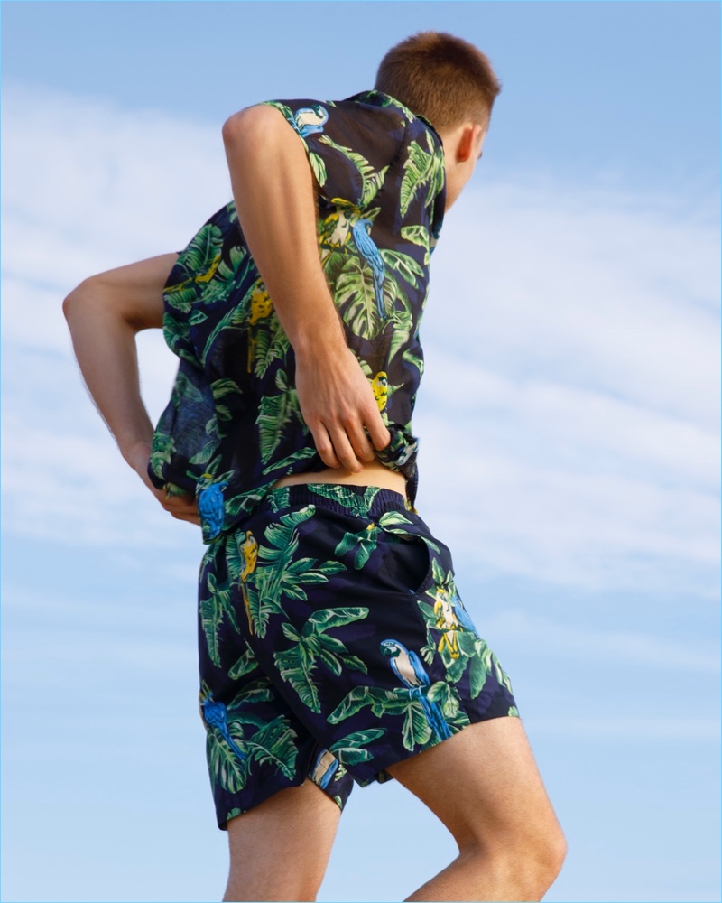 Stella McCartney adds swimwear to its men's line for 2018.