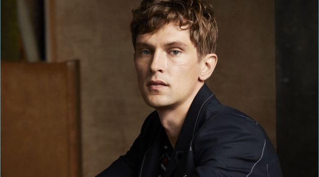 Mathias Lauridsen Fronts Tiger of Sweden Spring '18 Campaign Mathias Lauridsen fronts Tiger of Sweden's spring-summer 2018 campaign.
