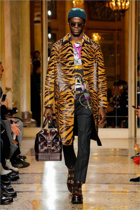 Versace Delivers Print Heavy Fall '18 Collection