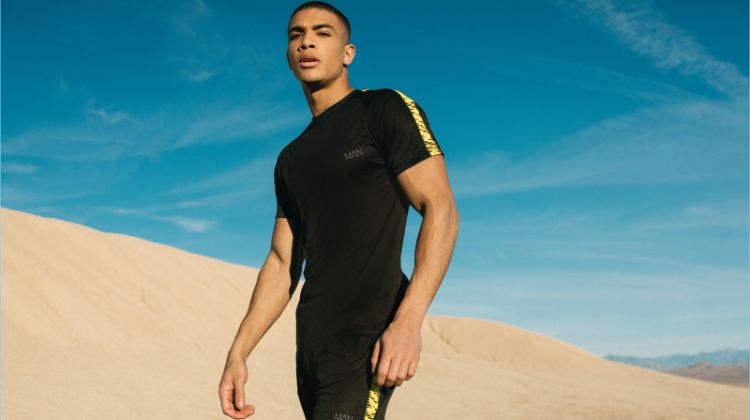 boohooMAN unveils its activewear collection.