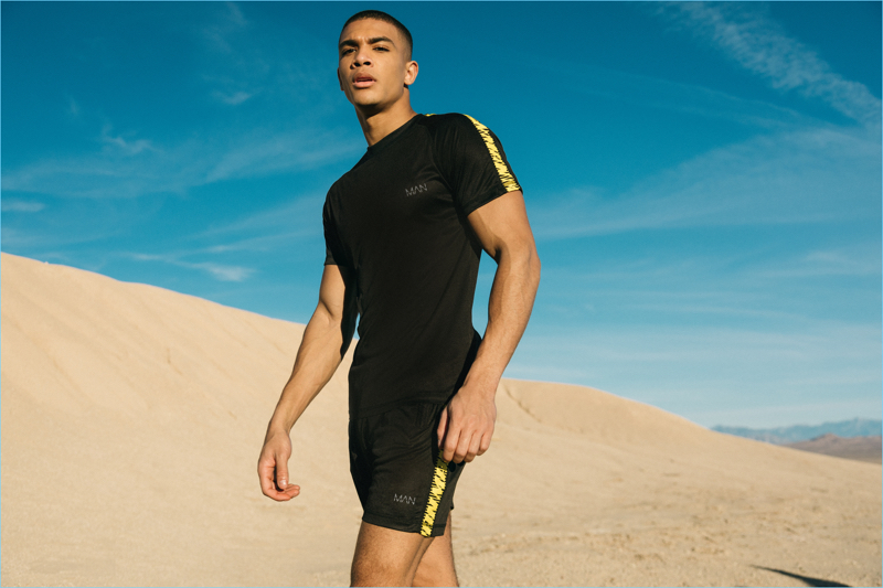 boohooMAN unveils its activewear collection.