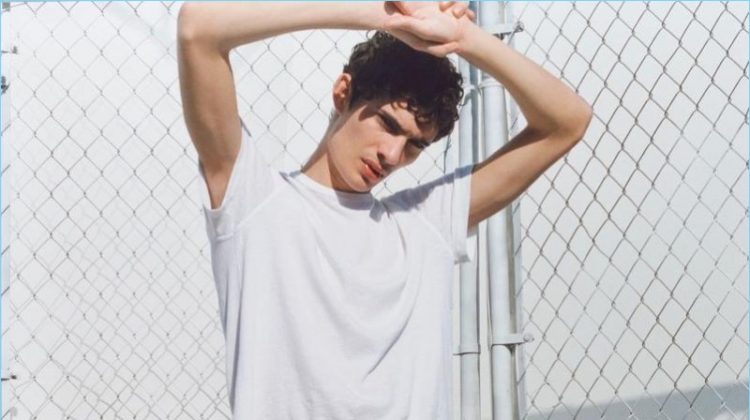 Piero Mendez Rocks Denim for AG Jeans’ Spring ’18 Campaign