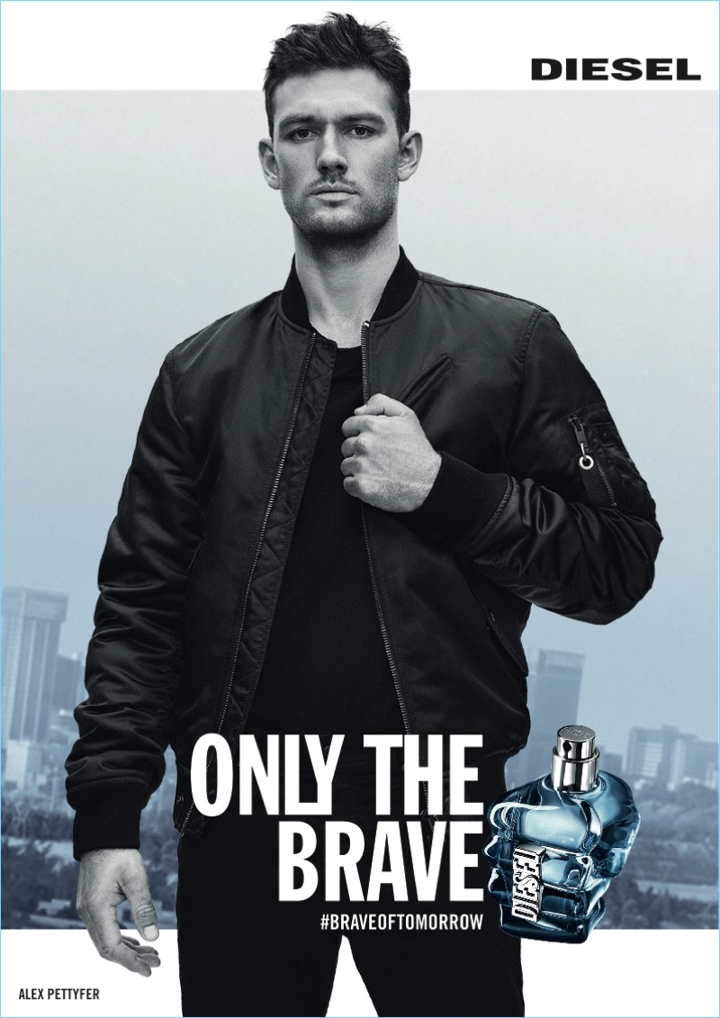 Alex Pettyfer 2018 Diesel Only The Brave Fragrance Campaign