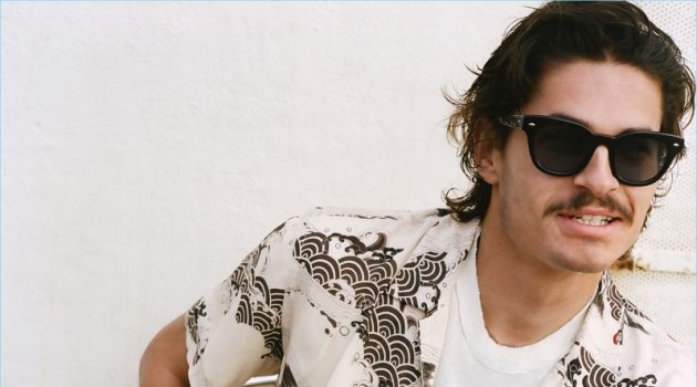 Out of Season: AllSaints Presents Spring '18 Campaign Adrian Morris stars in AllSaints' spring-summer 2018 campaign.