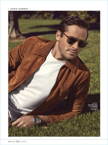 Armie Hammer 2018 GQ Mexico Cover Photo Shoot 007