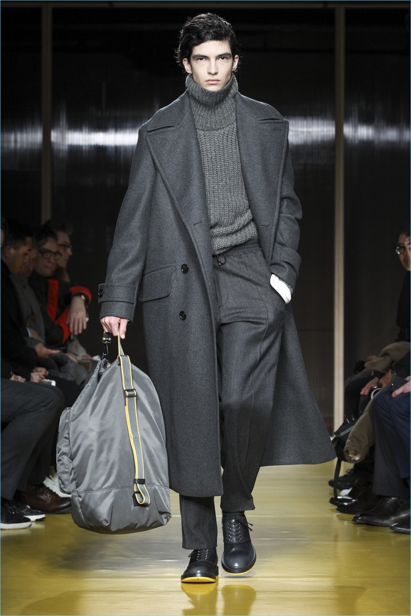 Boss Fall 2018 Men's Collection Hugo Boss Runway