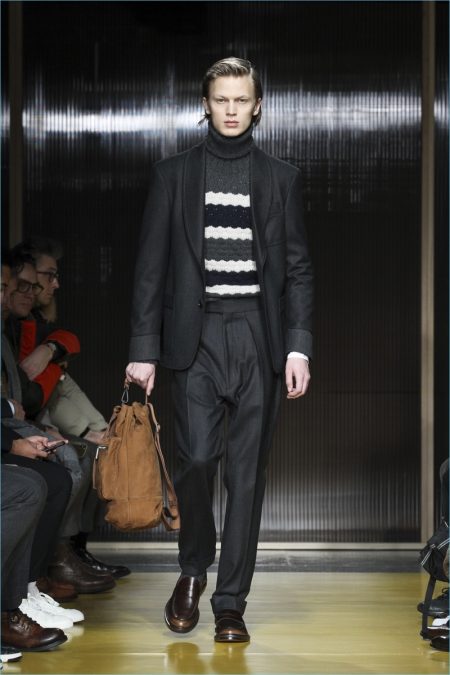 Boss Hugo Boss Fall Winter 2018 Mens Collection Runway 017