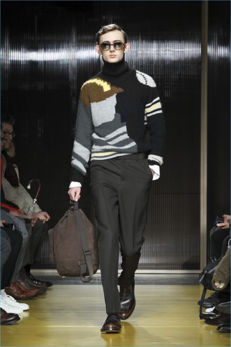 Boss Hugo Boss Fall Winter 2018 Mens Collection Runway 021