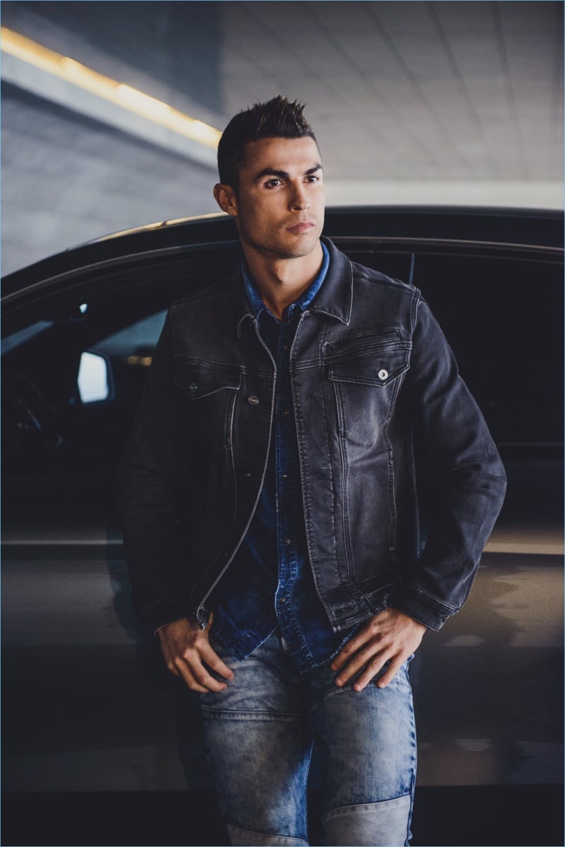 DIARY OF A CLOTHESHORSE CRISTIANO RONALDO HIS SON FRONT CR7 DENIM DIARY OF A CLOTHESHORSE CRISTIANO RONALDO HIS SON FRONT CR7 DENIM
