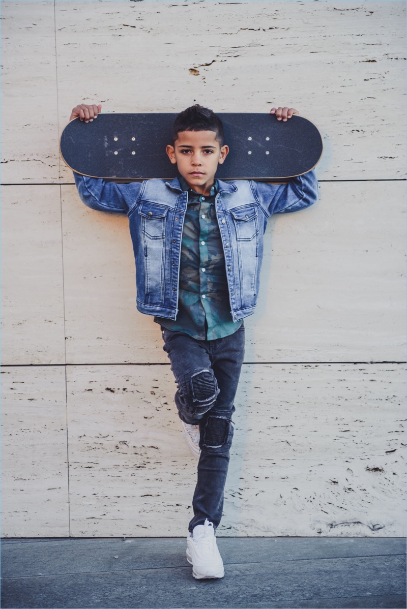 Cristiano Ronaldo, Jr., CR7 Denim, Spring 2018, Campaign