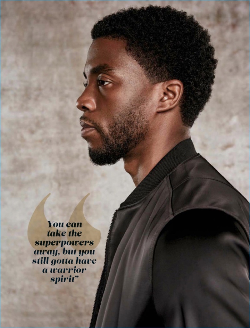 Actor Chadwick Boseman graces the pages of Essence magazine.
