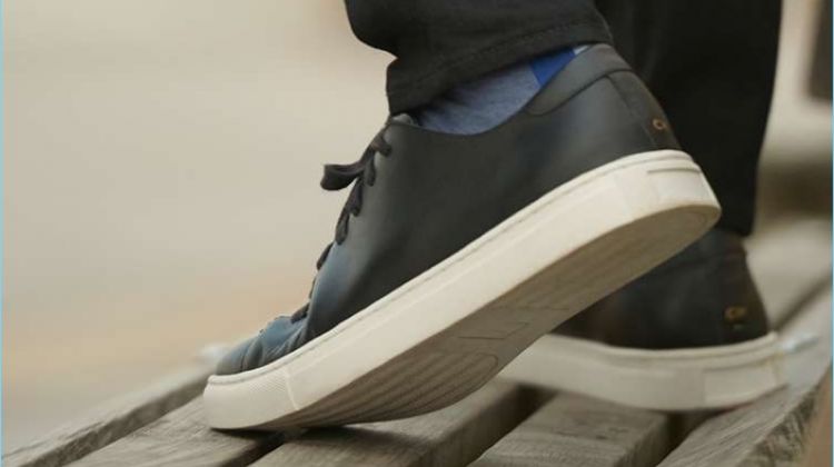 Walk This Way: Club Monaco Introduces Leather Sneakers
