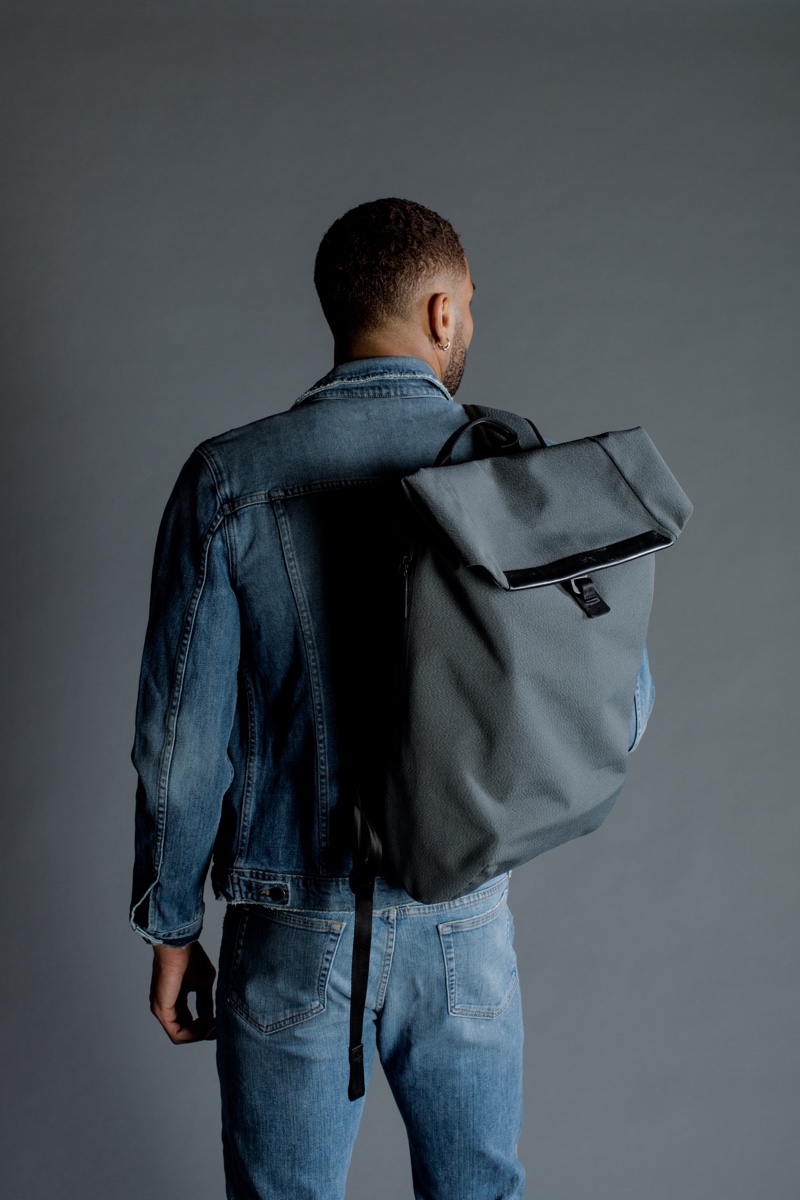 Backpack by Bellroy in green.