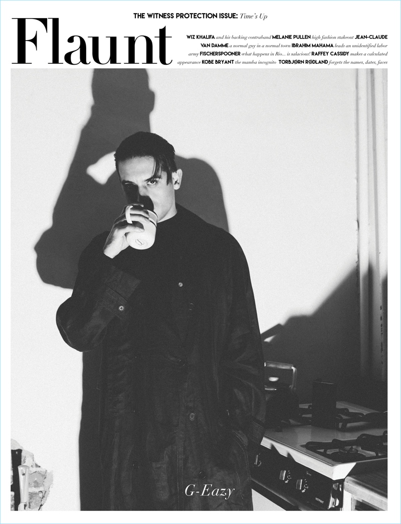 G-Eazy covers the latest issue of Flaunt magazine. » G-Eazy Covers Flaunt, Reflects on Current Success G-Eazy covers the latest issue of Flaunt magazine.