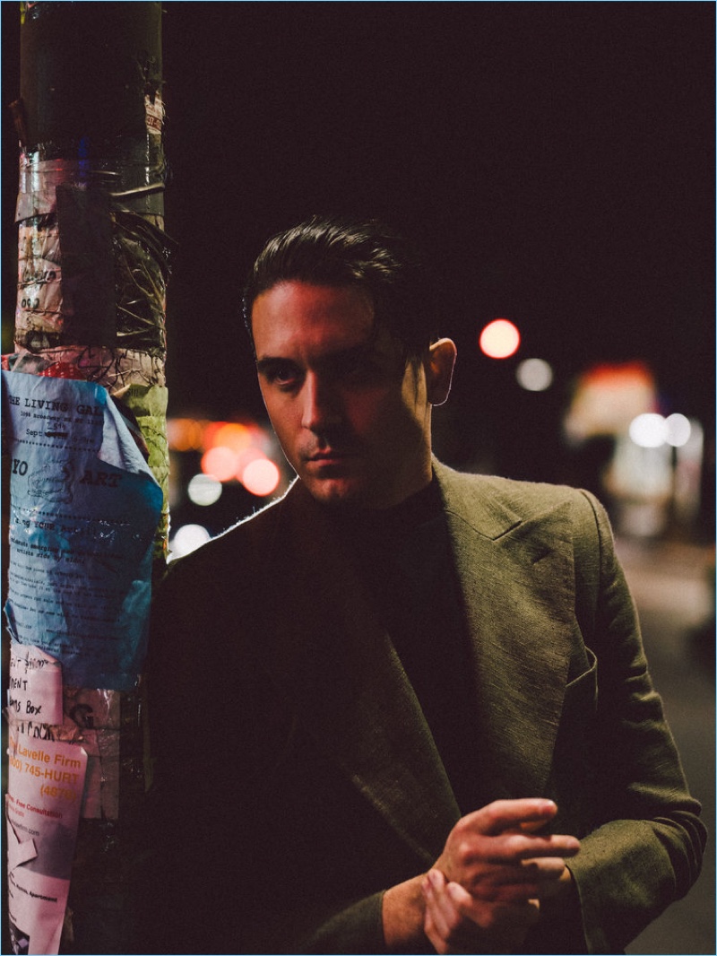 Rapper G-Eazy rocks a Lanvin coat with a Hugo Boss top. » G-Eazy Covers Flaunt, Reflects on Current Success Rapper G-Eazy rocks a Lanvin coat with a Hugo Boss top.