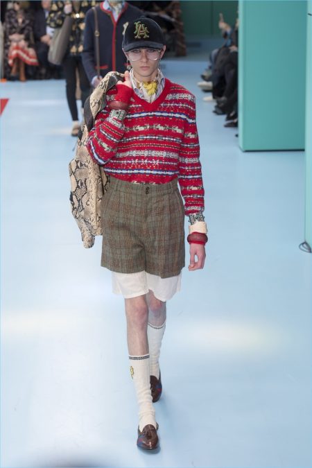 Gucci Fall 2018 Mens Collection Runway 004