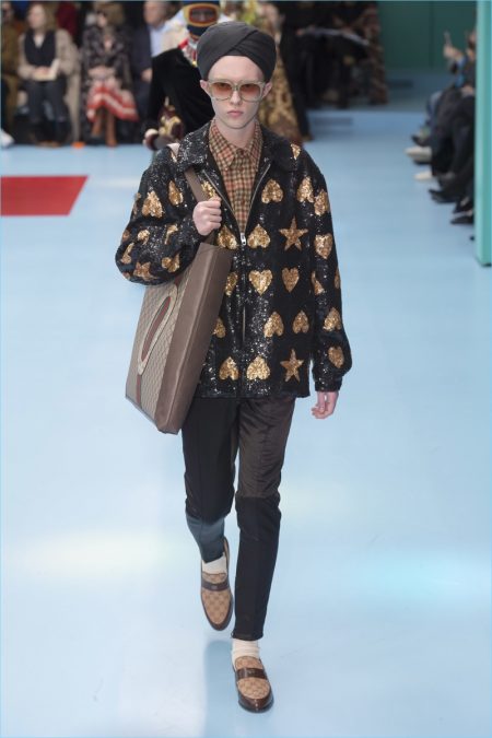 Gucci Fall 2018 Mens Collection Runway 005