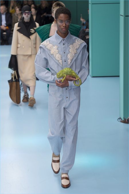 Gucci Fall 2018 Mens Collection Runway 012