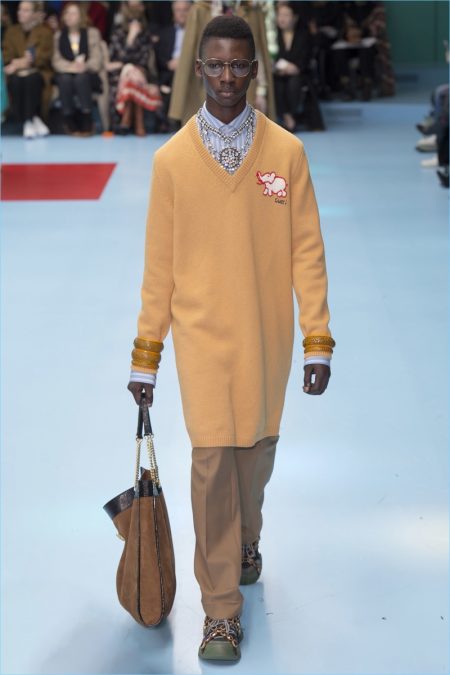 Gucci Fall 2018 Mens Collection Runway 027